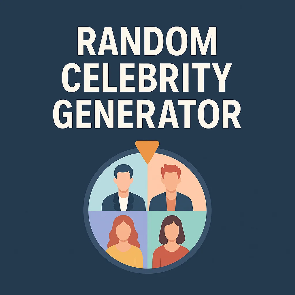 random celebrity generator