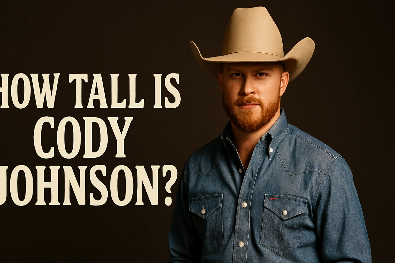 how tall is cody johnson