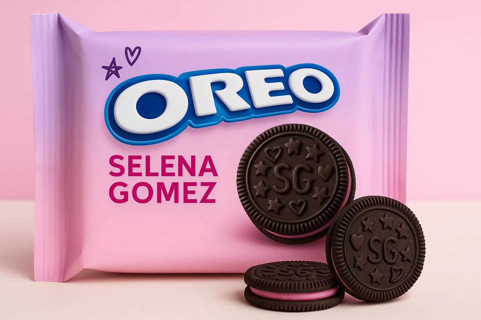 selena gomez oreo cookies